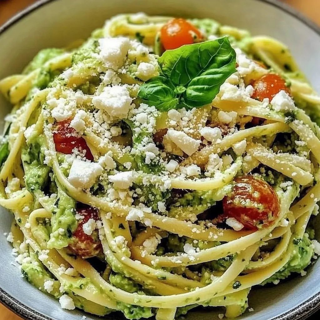 Cremige Avocado Pasta