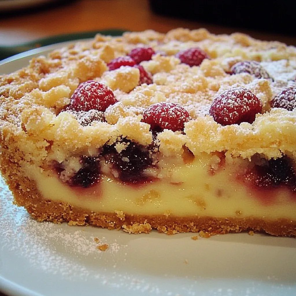 Kirschkuchen mit Streuseln