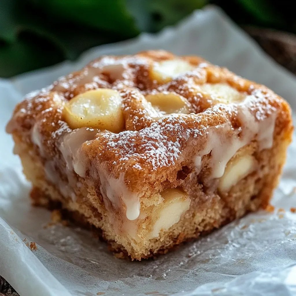 Saftiger Zimtschnecken Apfelkuchen