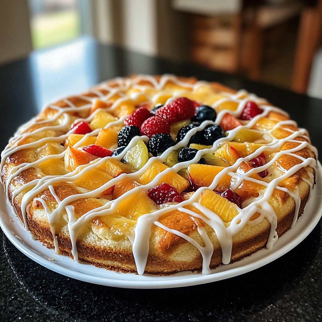 Kuchen einfach gebacken