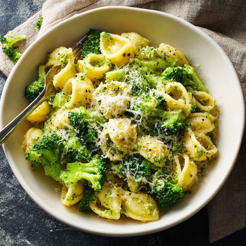 Brokkoli Pasta Pfanne