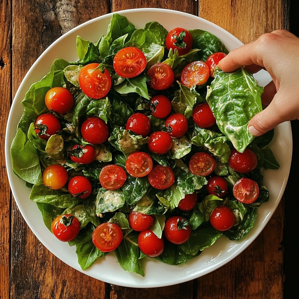Einfacher Grüner Salat
