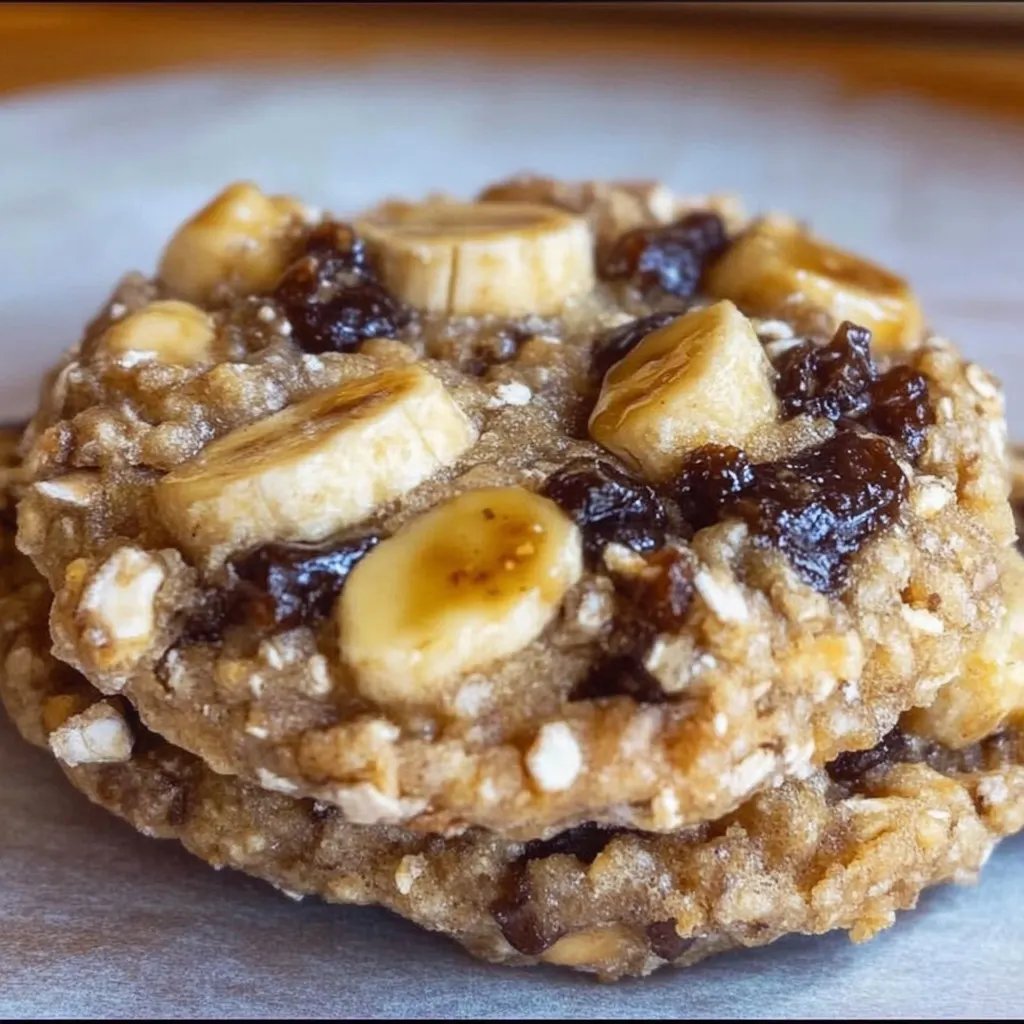 Gesunde Bananen Kekse