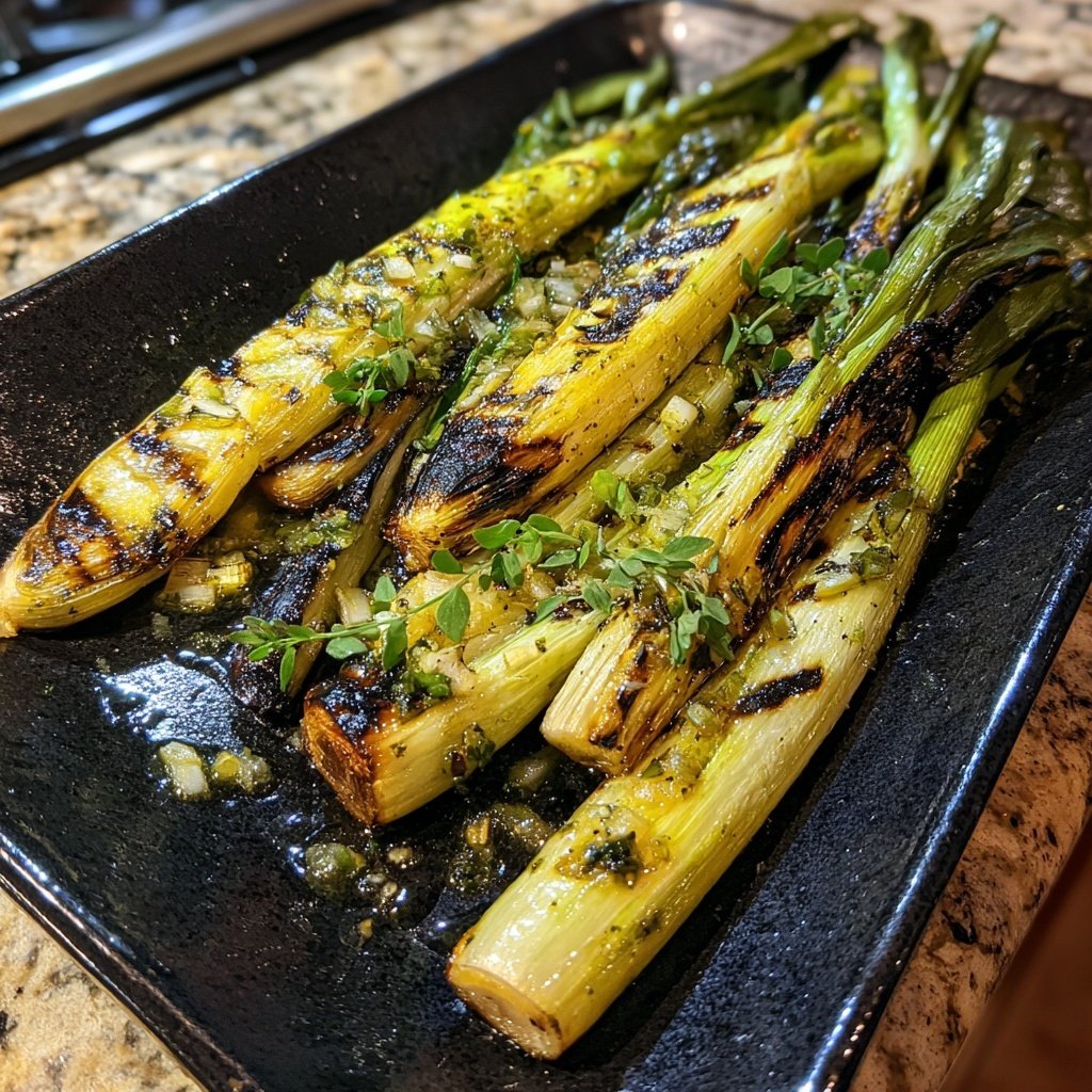 Grill Beilagen Mit Lauch