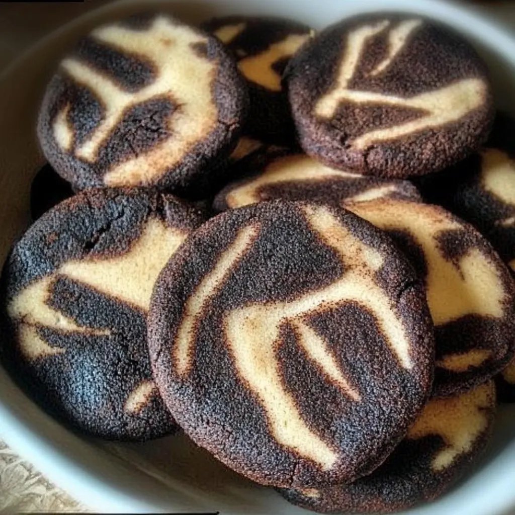 Schwarz-Weiß Plätzchen