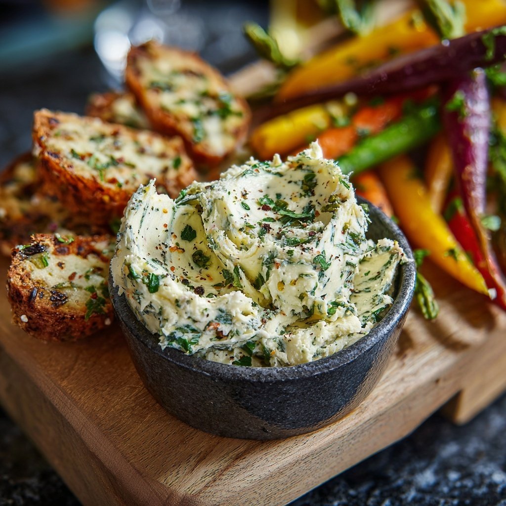 Kräuterbutter Für Gemüse