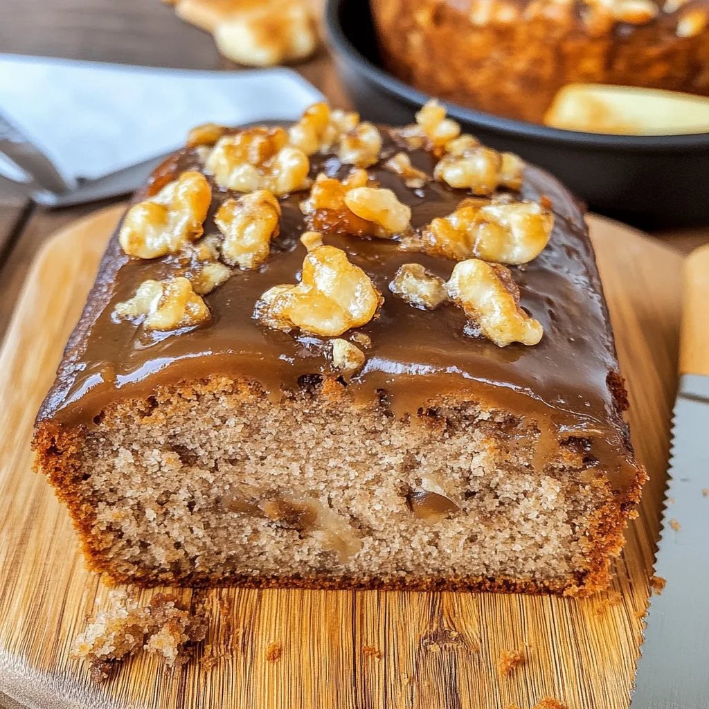 Omas saftiger Walnusskuchen