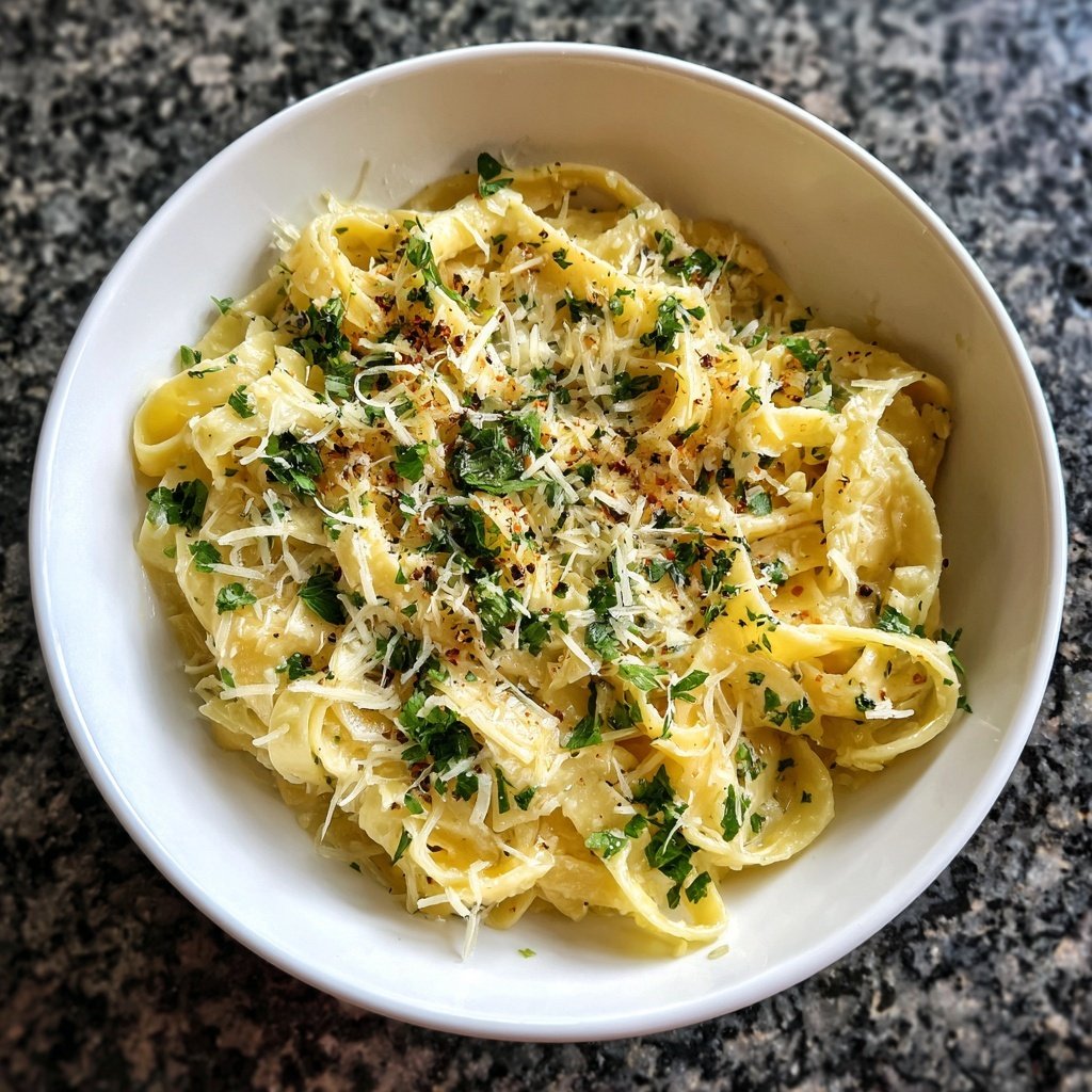 Schnell & Einfach 15-Minuten Knoblauchpasta