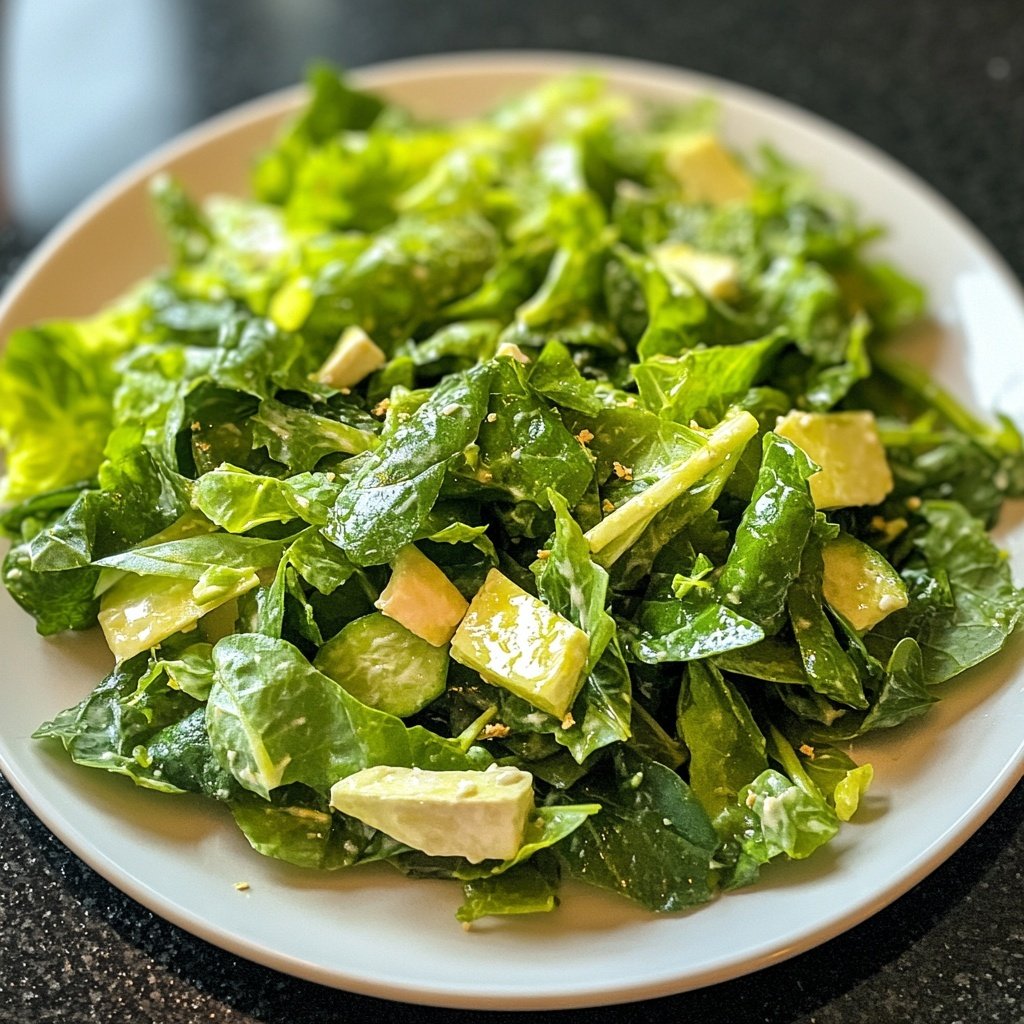 Einfacher Grüner Salat