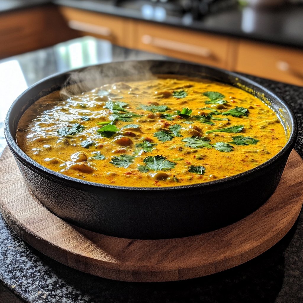 Rotes Linsencurry mit Kokosmilch